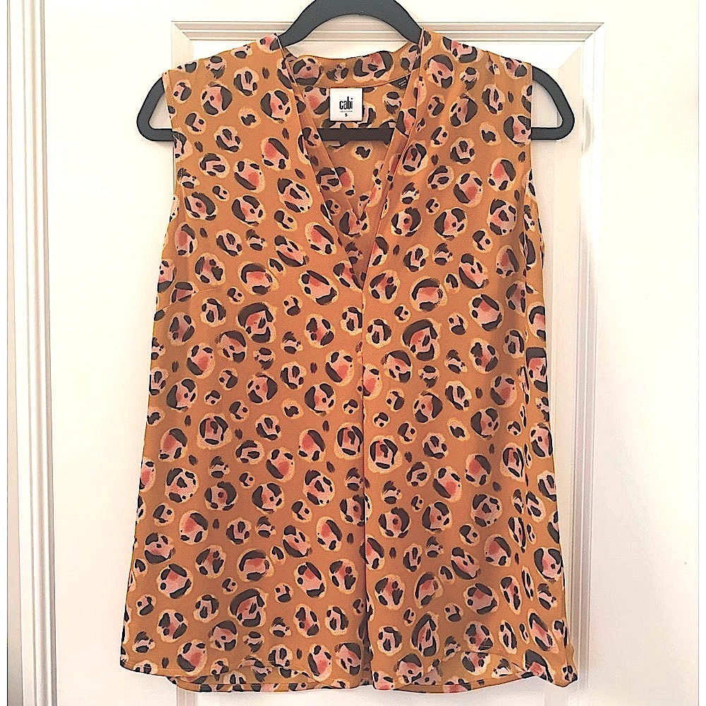 CAbi Prowl sleeveless top #3792